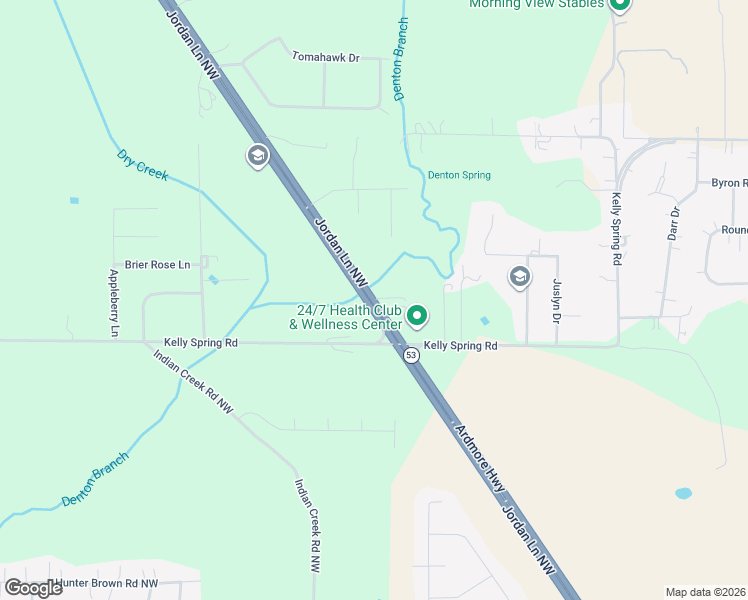 map of restaurants, bars, coffee shops, grocery stores, and more near 4734 Jordan Lane Northwest in Harvest