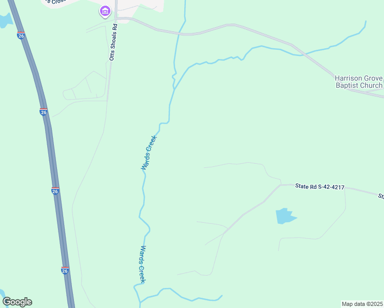 map of restaurants, bars, coffee shops, grocery stores, and more near 400 State Road S-42-4217 in Roebuck