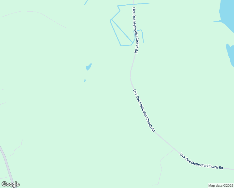 map of restaurants, bars, coffee shops, grocery stores, and more near 1984 Live Oak Methodist Church Road in White Oak