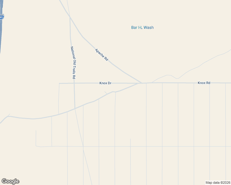 map of restaurants, bars, coffee shops, grocery stores, and more near 14001 Angell Road in Yucca