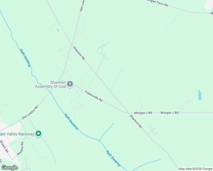 map of restaurants, bars, coffee shops, grocery stores, and more near 8416 Shannon Road in Shannon