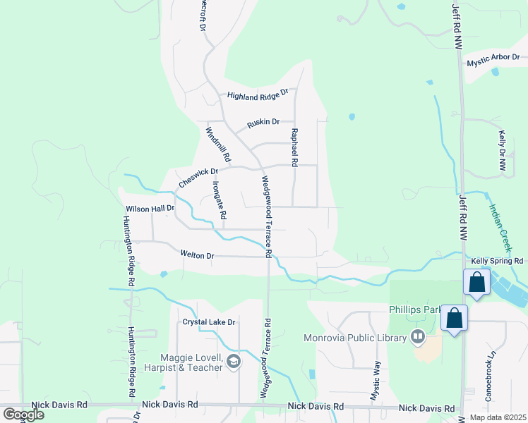 map of restaurants, bars, coffee shops, grocery stores, and more near 214 Steel Horse Drive in Madison