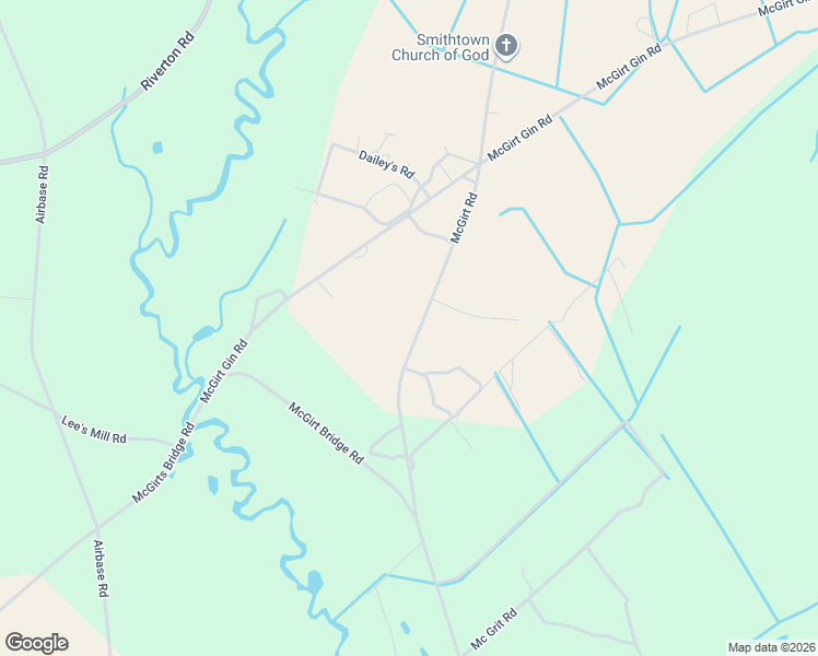 map of restaurants, bars, coffee shops, grocery stores, and more near 3252 McGirt Road in Maxton