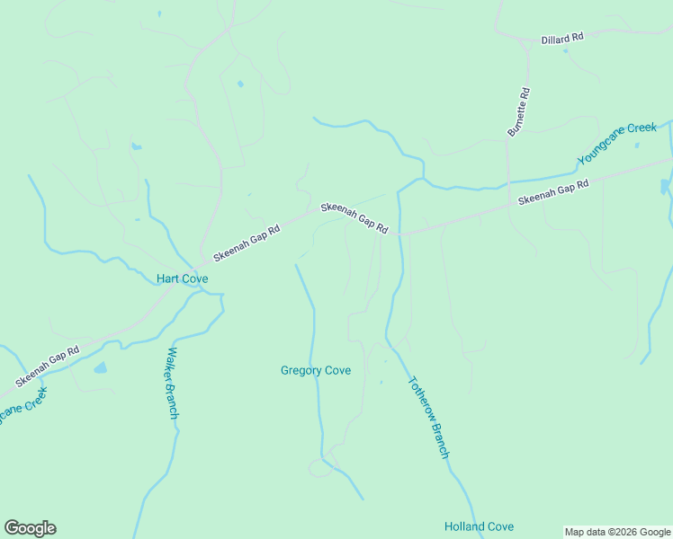 map of restaurants, bars, coffee shops, grocery stores, and more near 2033 Skeenah Gap Road in Blairsville