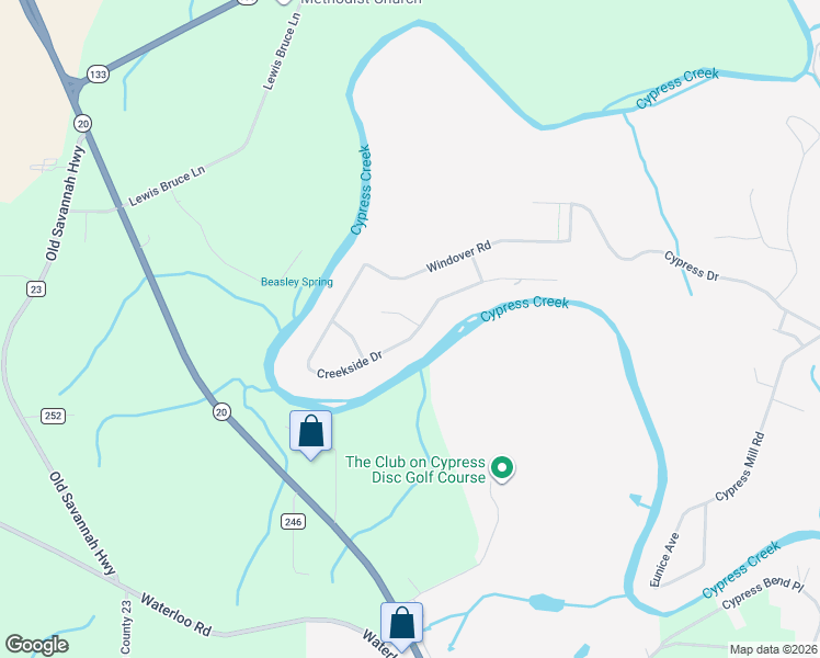 map of restaurants, bars, coffee shops, grocery stores, and more near 163-181 Creekside Dr in Florence