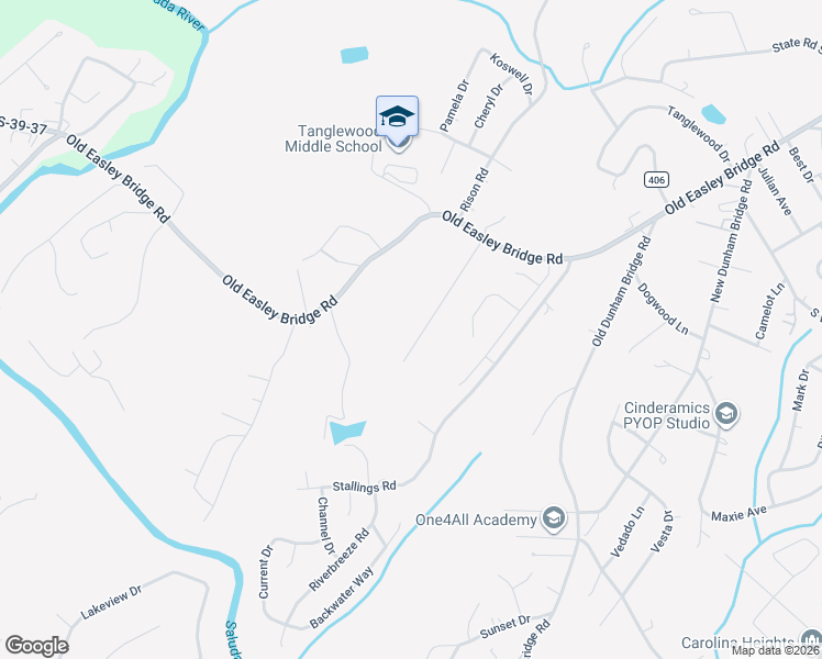 map of restaurants, bars, coffee shops, grocery stores, and more near 22 Shelton Road in Greenville