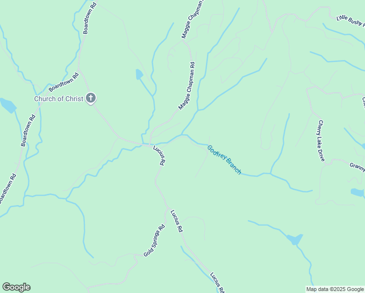 map of restaurants, bars, coffee shops, grocery stores, and more near 138 Lucius Lane in Cherry Log
