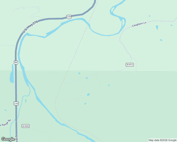 map of restaurants, bars, coffee shops, grocery stores, and more near 48844 Caughern Lane in Heavener