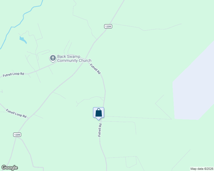 map of restaurants, bars, coffee shops, grocery stores, and more near 153 Futrell Road in Richlands