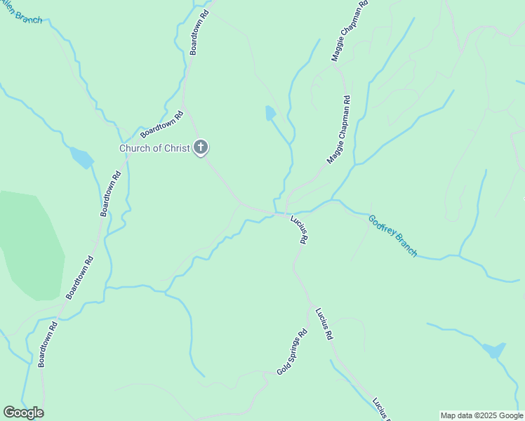 map of restaurants, bars, coffee shops, grocery stores, and more near 2253 Lucius Rd in Gilmer