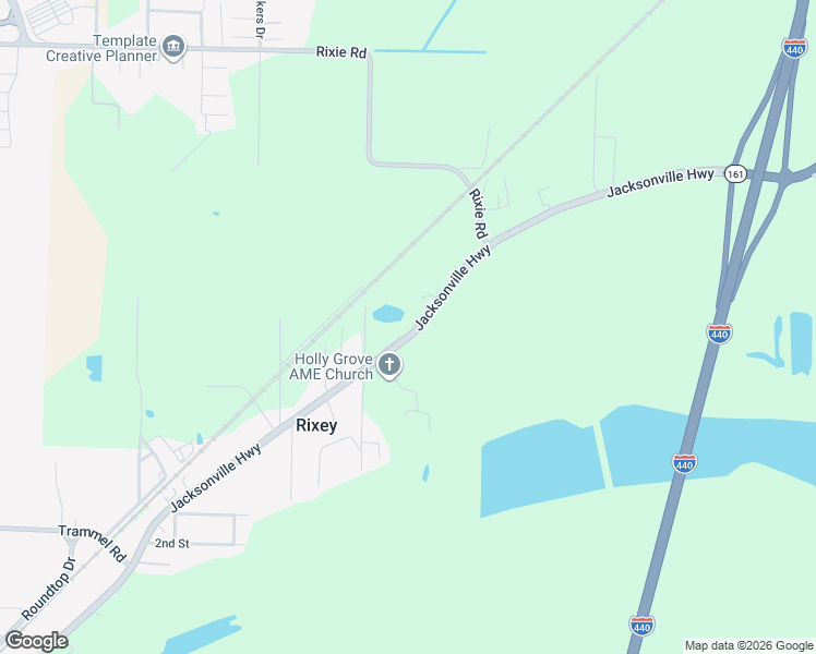 map of restaurants, bars, coffee shops, grocery stores, and more near 7625 Arkansas 161 in North Little Rock