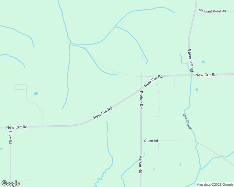 map of restaurants, bars, coffee shops, grocery stores, and more near 11851-12115 New Cut Road in Athens