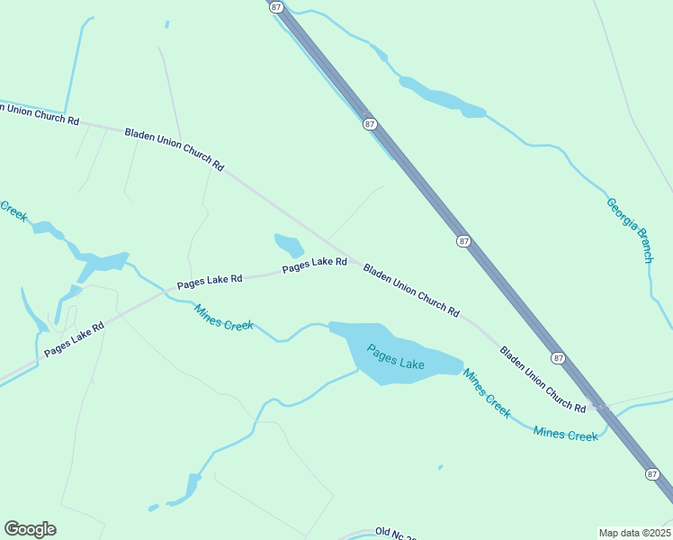 map of restaurants, bars, coffee shops, grocery stores, and more near 55 Pages Lake Road in Saint Pauls