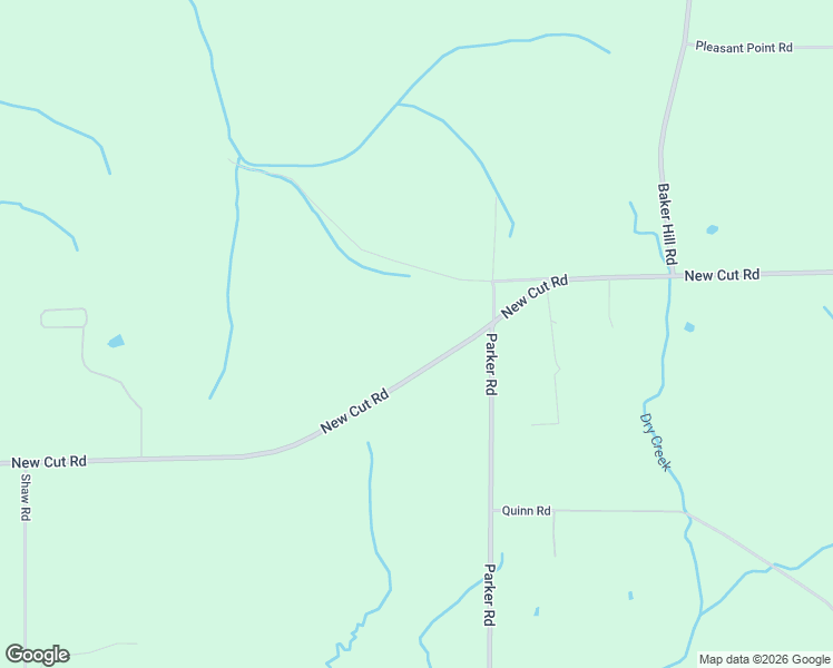 map of restaurants, bars, coffee shops, grocery stores, and more near 11851-12115 New Cut Road in Athens