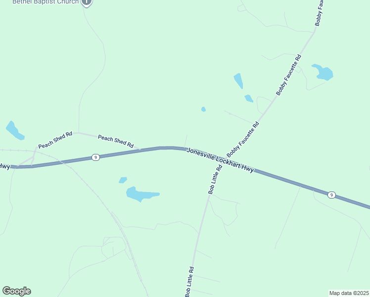 map of restaurants, bars, coffee shops, grocery stores, and more near 665 Jonesville Lockhart Highway in Jonesville