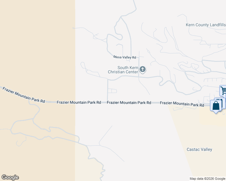 map of restaurants, bars, coffee shops, grocery stores, and more near 1790 Cuddy Canyon Road in Frazier Park