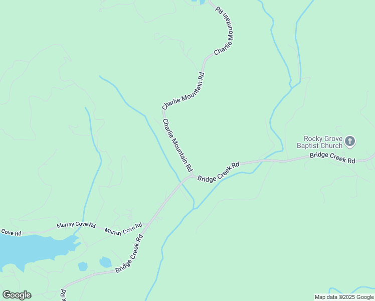 map of restaurants, bars, coffee shops, grocery stores, and more near 3507 Charlie Mountain Road in Tiger