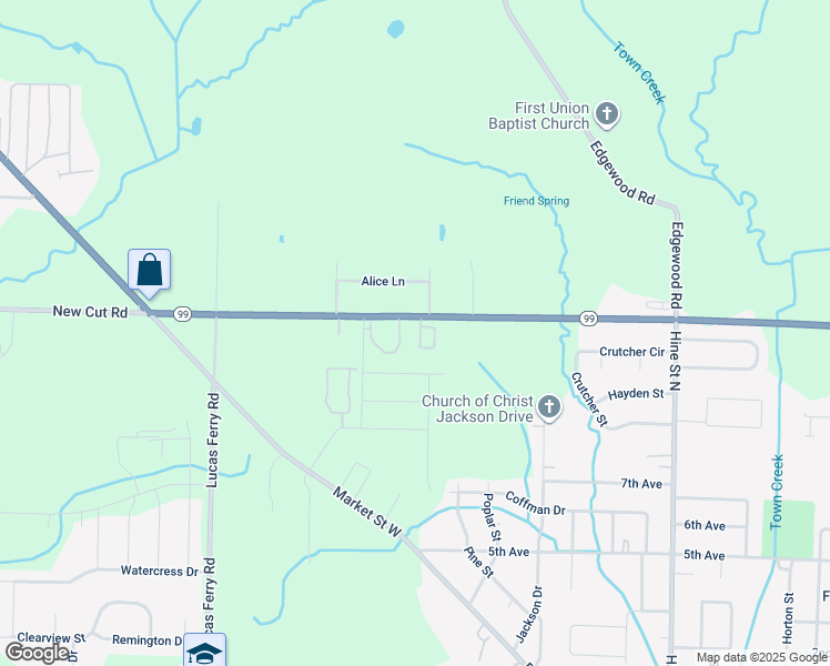 map of restaurants, bars, coffee shops, grocery stores, and more near 1601 West Elm Street in Athens
