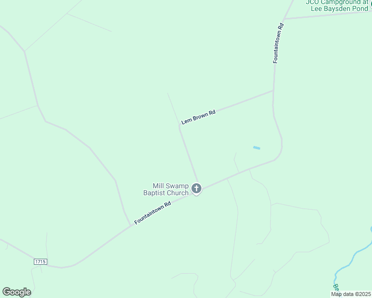 map of restaurants, bars, coffee shops, grocery stores, and more near 151 Lem Brown Road in Chinquapin