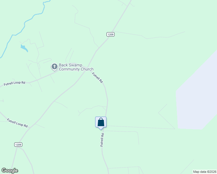 map of restaurants, bars, coffee shops, grocery stores, and more near 153 Futrell Road in Richlands