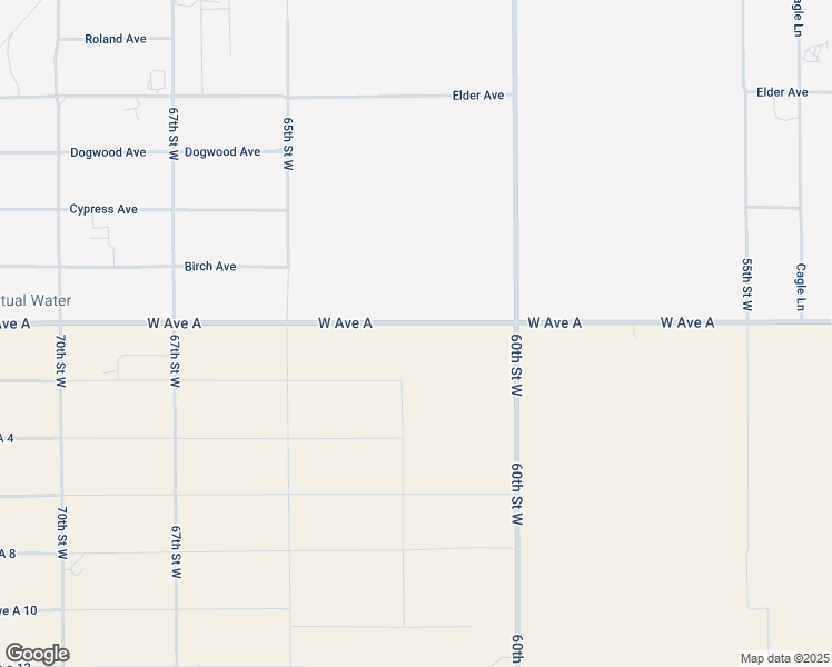 map of restaurants, bars, coffee shops, grocery stores, and more near 2 West Avenue A in Rosamond