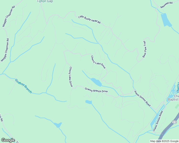 map of restaurants, bars, coffee shops, grocery stores, and more near 226 Lakeside Drive in Blue Ridge