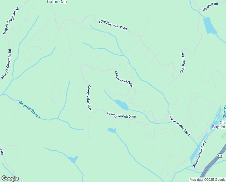 map of restaurants, bars, coffee shops, grocery stores, and more near 226 Lakeside Drive in Blue Ridge