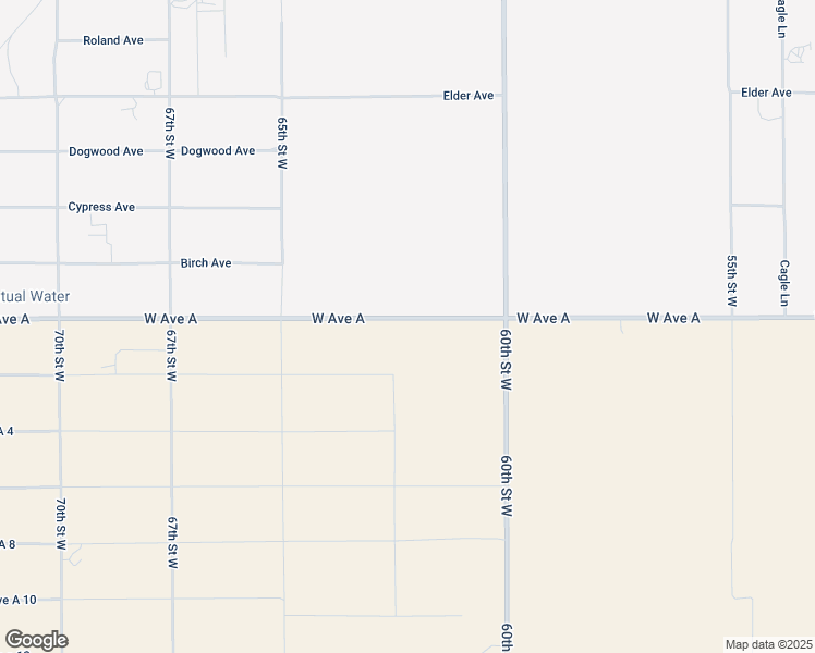 map of restaurants, bars, coffee shops, grocery stores, and more near 2 West Avenue A in Rosamond