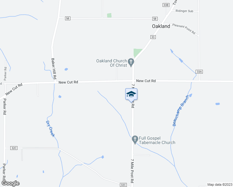 map of restaurants, bars, coffee shops, grocery stores, and more near 17901 7 Mile Post Road in Athens