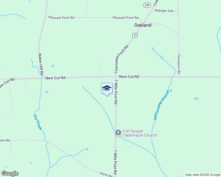 map of restaurants, bars, coffee shops, grocery stores, and more near 17811 7 Mile Post Road in Athens