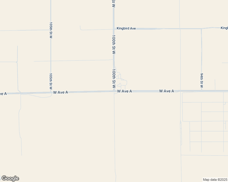 map of restaurants, bars, coffee shops, grocery stores, and more near 0 100th Street West in Rosamond