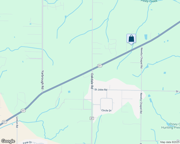 map of restaurants, bars, coffee shops, grocery stores, and more near 16050 Old U.S. 31 in Athens