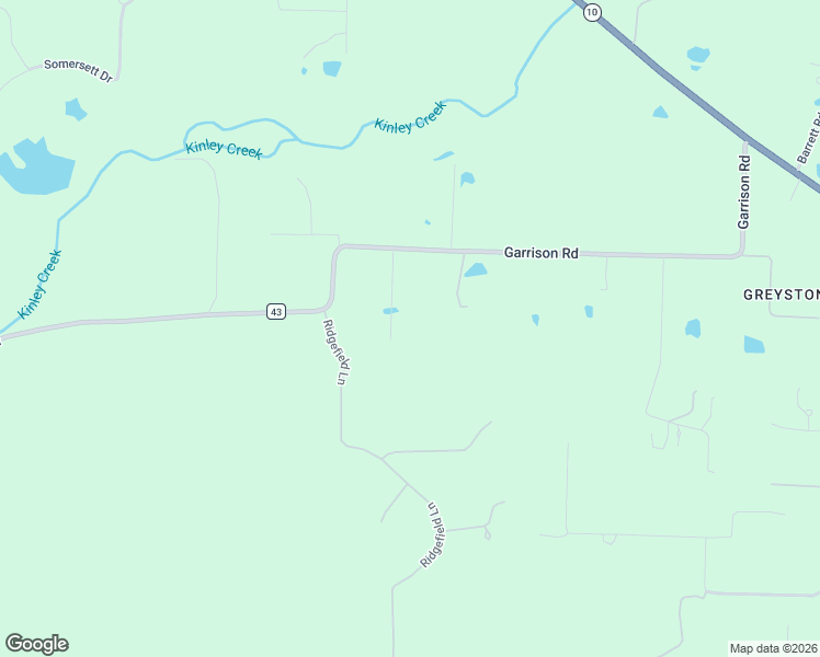 map of restaurants, bars, coffee shops, grocery stores, and more near 11311 Garrison Road in Little Rock