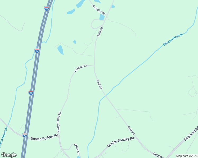 map of restaurants, bars, coffee shops, grocery stores, and more near 4950 Reid Road in Edgemoor