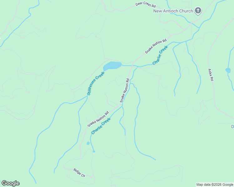 map of restaurants, bars, coffee shops, grocery stores, and more near 1390 Snake Nation Road in Blue Ridge
