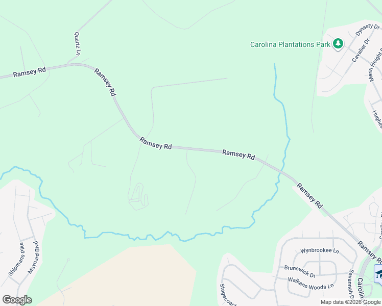 map of restaurants, bars, coffee shops, grocery stores, and more near 985 Ramsey Road in Jacksonville