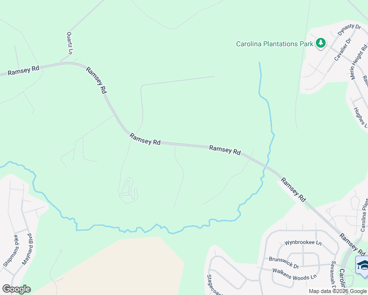 map of restaurants, bars, coffee shops, grocery stores, and more near 985 Ramsey Road in Jacksonville