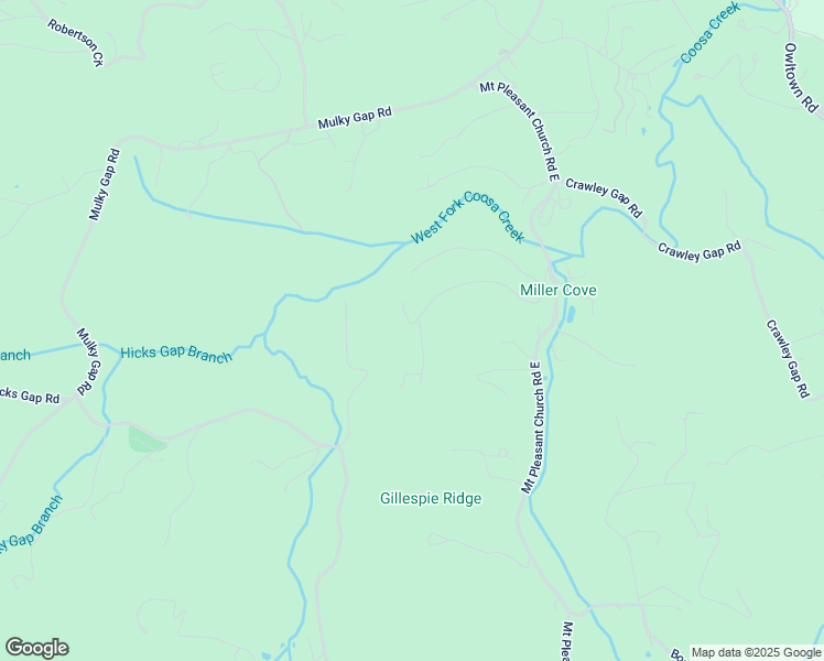 map of restaurants, bars, coffee shops, grocery stores, and more near 3647 Rothgeb Ridge Road in Blairsville