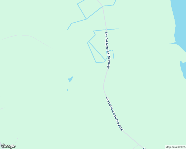 map of restaurants, bars, coffee shops, grocery stores, and more near 1938 Live Oak Methodist Church Road in White Oak