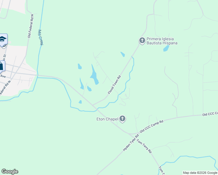 map of restaurants, bars, coffee shops, grocery stores, and more near 171 Floodtown Road in Chatsworth