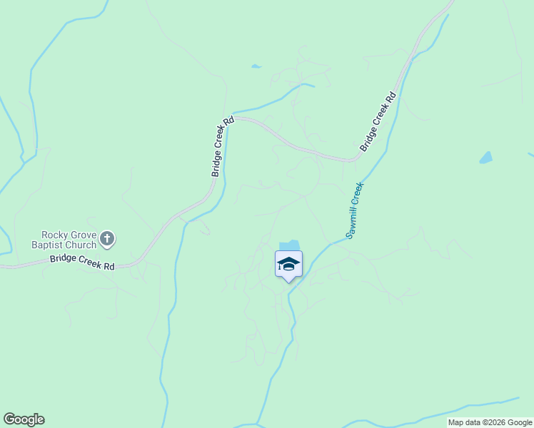 map of restaurants, bars, coffee shops, grocery stores, and more near 99 Settlement Lane in Tiger