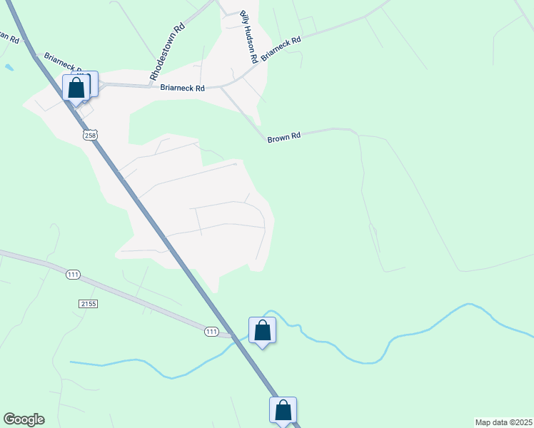 map of restaurants, bars, coffee shops, grocery stores, and more near 125 Spring Leaf Lane in Jacksonville