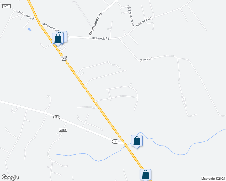 map of restaurants, bars, coffee shops, grocery stores, and more near 106 Spring Leaf Lane in Jacksonville