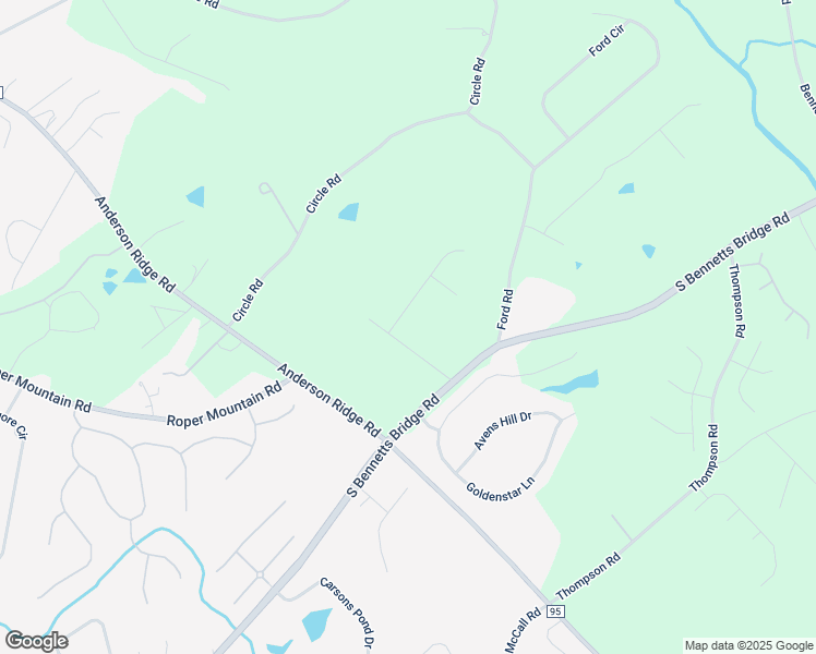 map of restaurants, bars, coffee shops, grocery stores, and more near 23 Bennetts Crossing Court in Greer