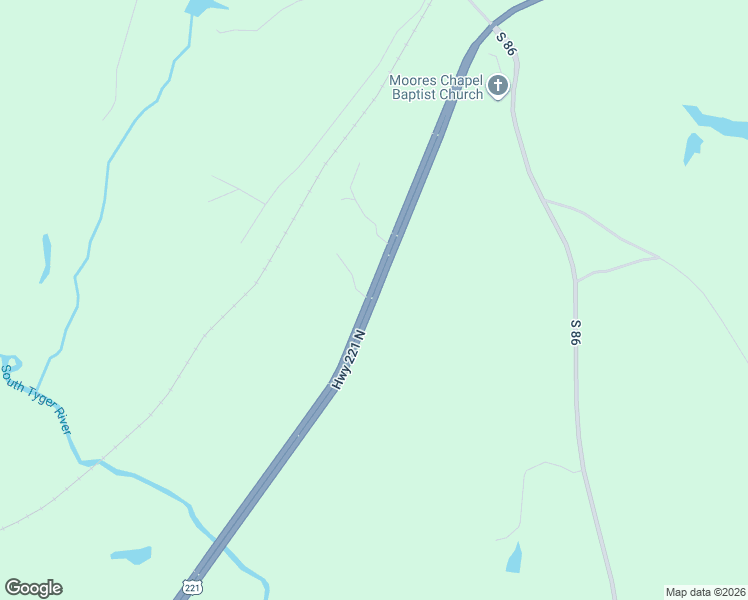 map of restaurants, bars, coffee shops, grocery stores, and more near 7001 U.S. 221 in Moore