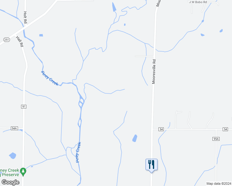 map of restaurants, bars, coffee shops, grocery stores, and more near 18225 Mooresville Road in Athens