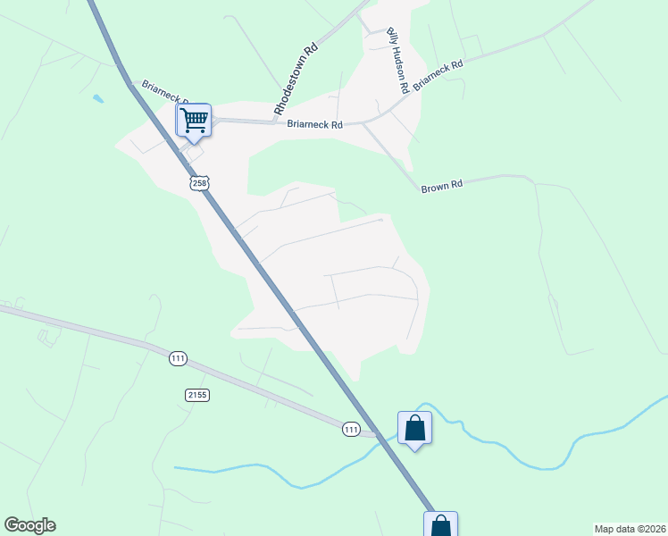 map of restaurants, bars, coffee shops, grocery stores, and more near 105 Spring Leaf Lane in Jacksonville