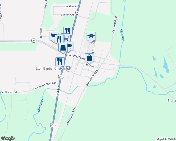 map of restaurants, bars, coffee shops, grocery stores, and more near in Eton