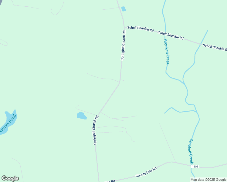 map of restaurants, bars, coffee shops, grocery stores, and more near 500 Springhill Church Road in Hamlet
