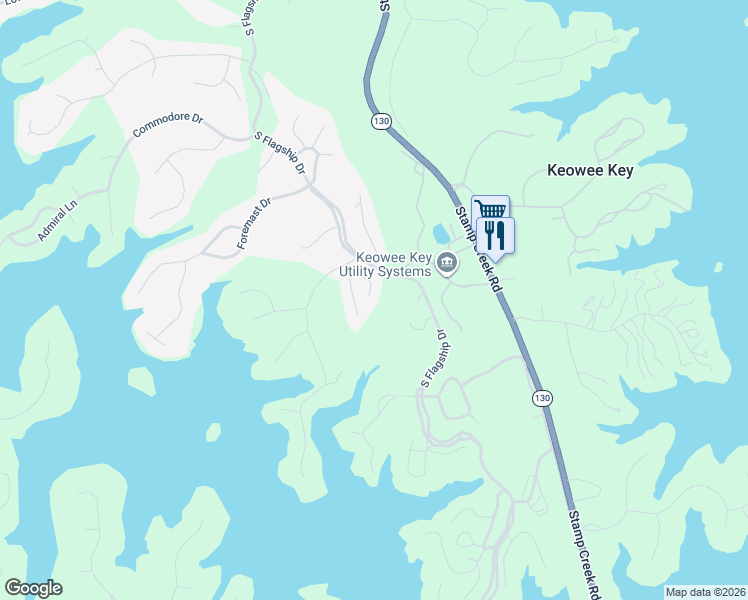 map of restaurants, bars, coffee shops, grocery stores, and more near 10 Divots Landing in Salem